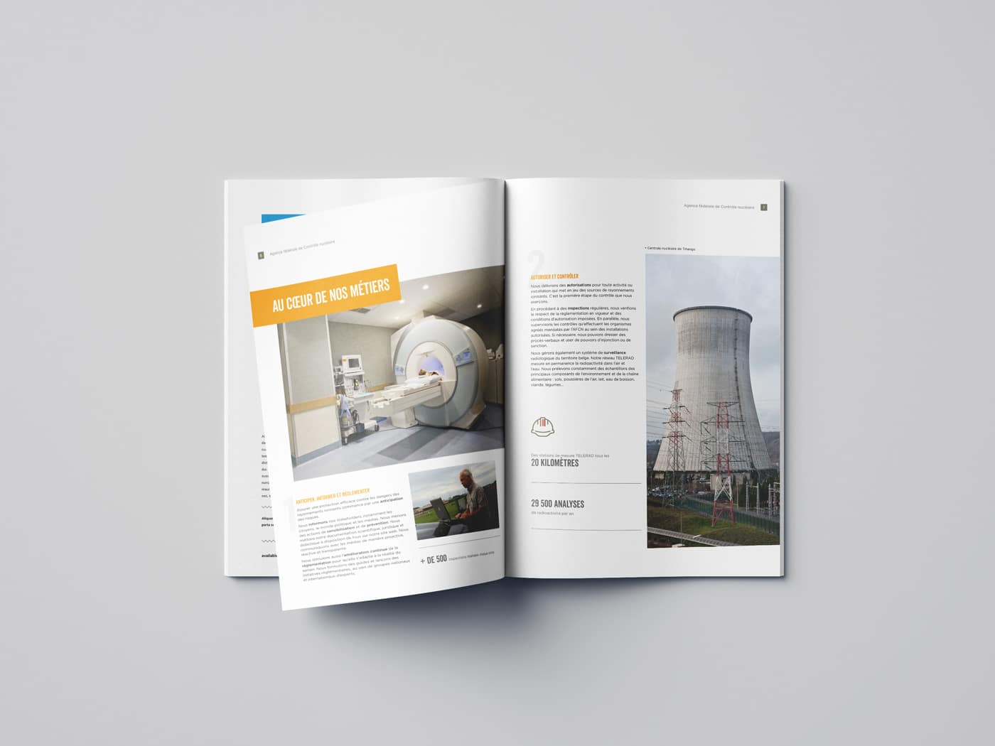 Afcn fanc brochure corporate web designer brussels simpl-Simpl. SRL is a graphic design studio in Brussels