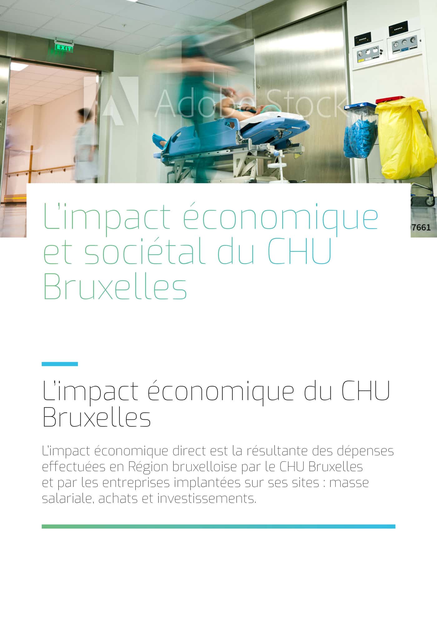 Chu impact brochure web designer brussels simpl-Simpl. SRL is a graphic design studio in Brussels